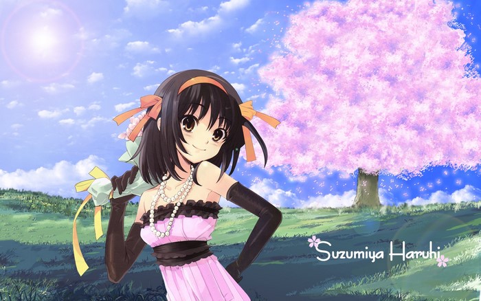 Suzumiya Haruhi from The Melancholy of Haruhi Suzumiya