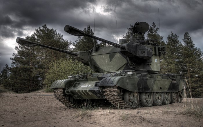 Finnish Marksman Anti-Aircraft Vehicle