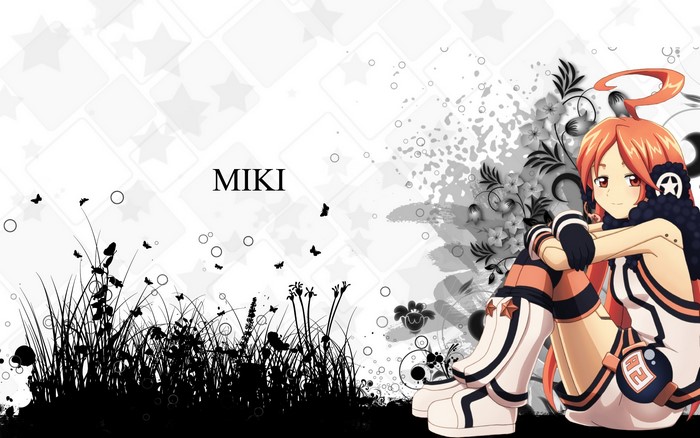 Miki from Vocaloid