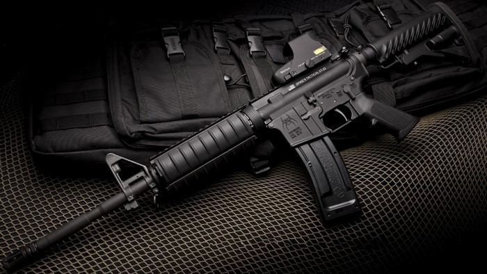 Spike's Tactical AR-15 Assault Rifle with Red Dot Sight