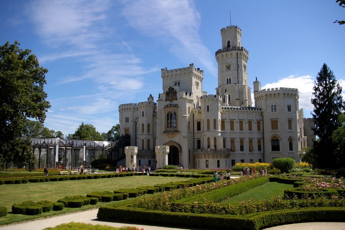 Hluboká Castle in the Czech Republic