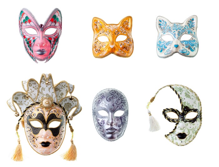 Collection of Venetian Masks