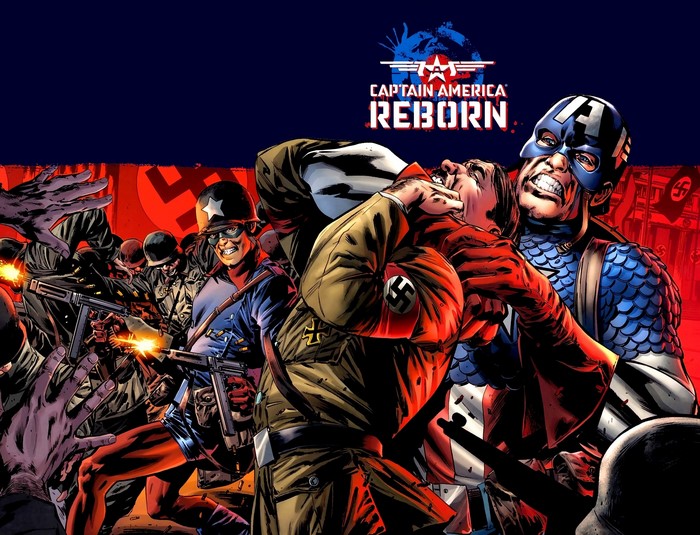 Captain America Reborn comic cover