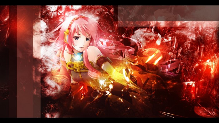 Megurine Luka from Vocaloid