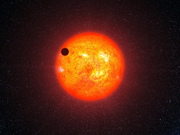 Planet Transiting a Star