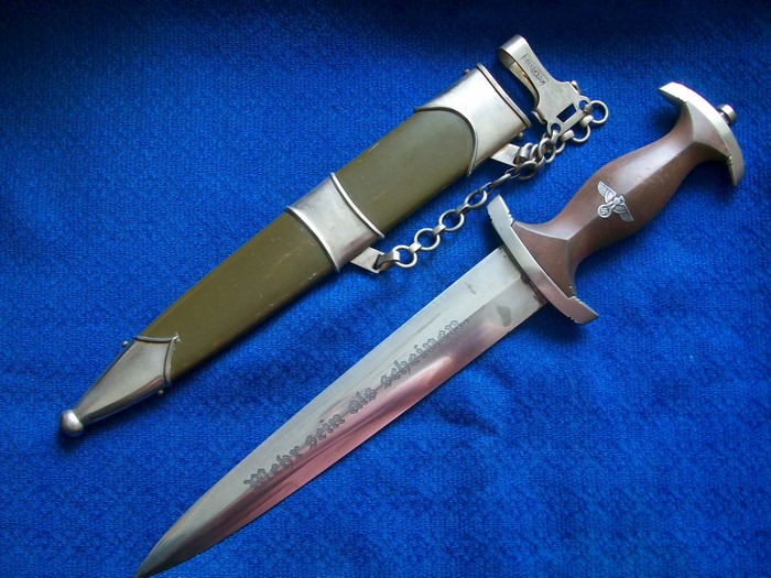 German SS Dagger with Scabbard