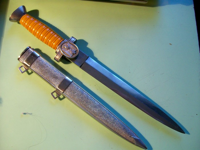 German dagger with scabbard