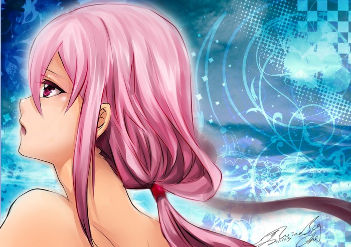 Inori Yuzuriha from Guilty Crown