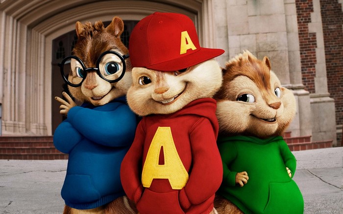 The Chipmunks from Alvin and the Chipmunks