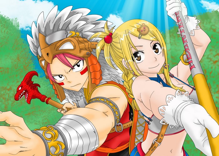 Natsu and Lucy from Fairy Tail