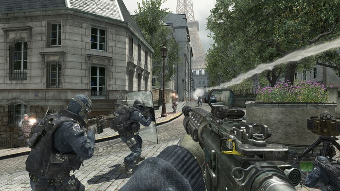 Call of Duty: Modern Warfare 4 soldiers in Paris
