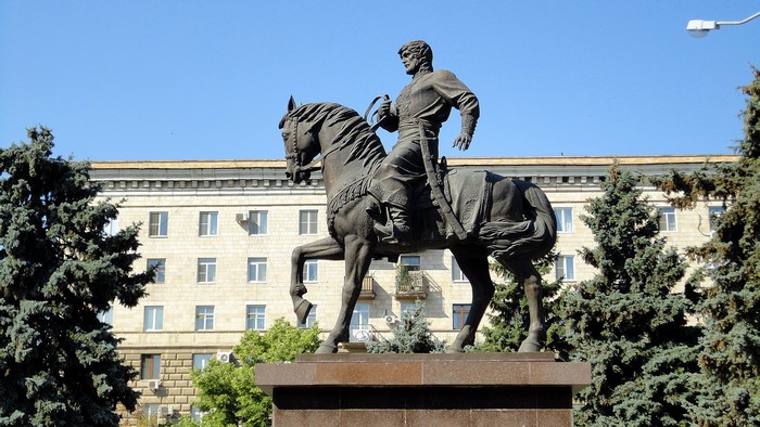 Monument to the Horseman in Volgograd