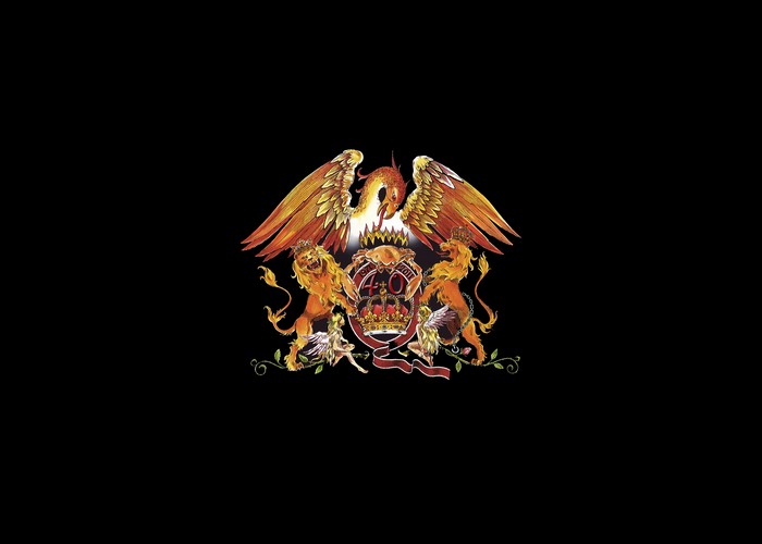 Queen 40th Anniversary Crest
