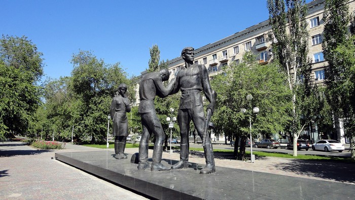 Monument to the Heroes of the Great Patriotic War in Volgograd