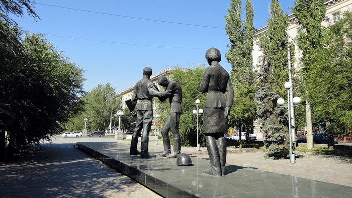 Monument in Volgograd