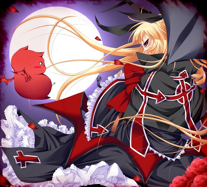 Rachel Alucard and Gii from BlazBlue