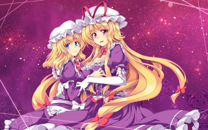Flandre Scarlet and Remilia Scarlet from Touhou