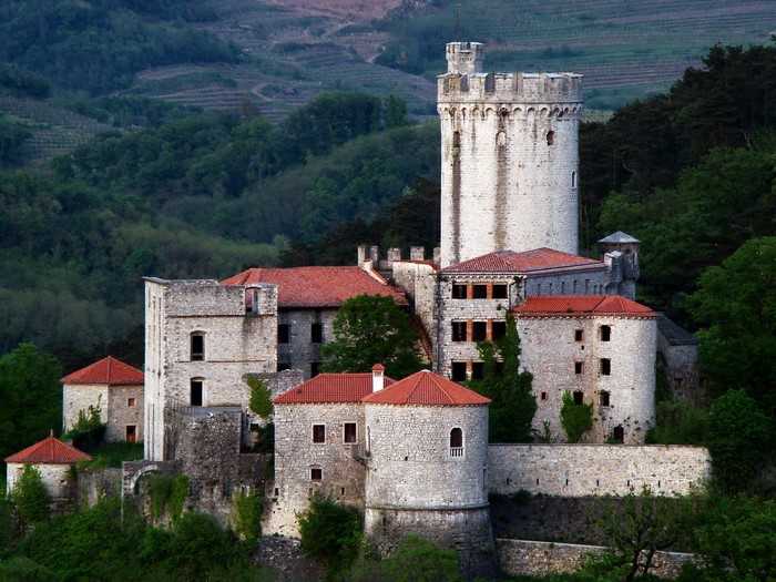 Castle in the hills of Slovenia