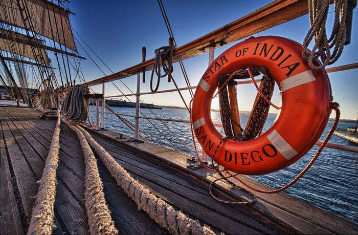 Star of India ship in San Diego