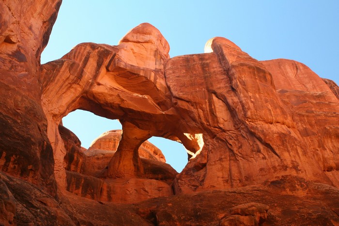 Double Arch in Arches National Park, Utah
