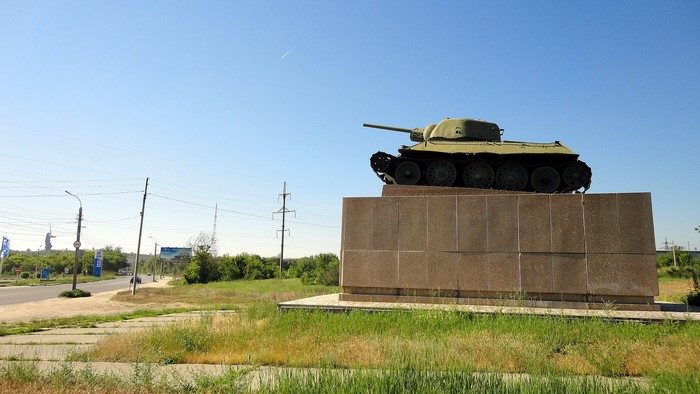 T-34 Tank Monument in Volgograd
