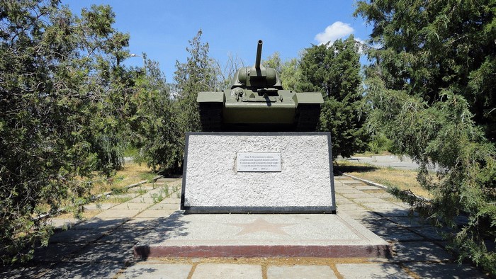 T-34 Tank Monument in Volgograd