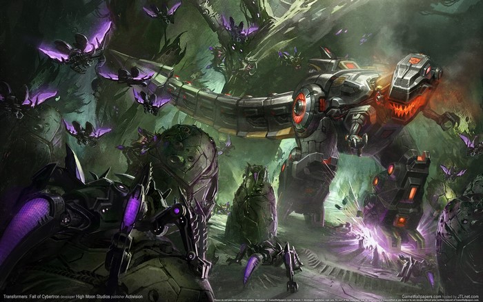 Transformers: Fall of Cybertron Dinobot Battle