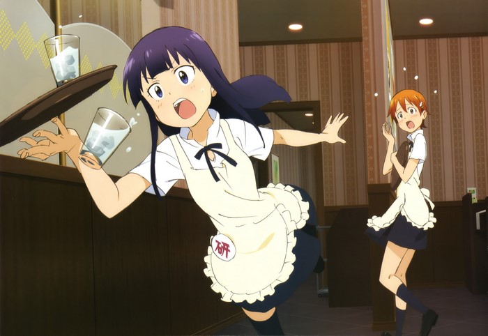 Working!! Anime Restaurant Scene