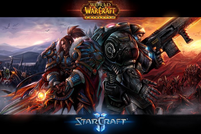 World of WarCraft Cataclysm and StarCraft II