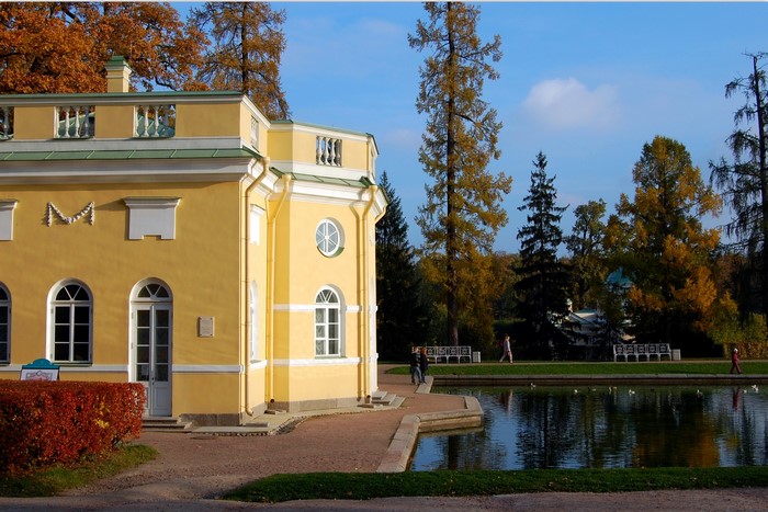 Upper Bath pavilion, Catherine Park, Pushkin, St. Petersburg