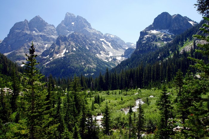 Grand Teton National Park Cascade Canyon Wyoming