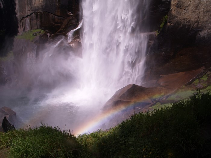 Rainbow at Yosemite Falls