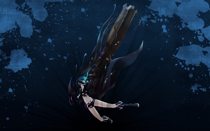 Black Rock Shooter with large cannon