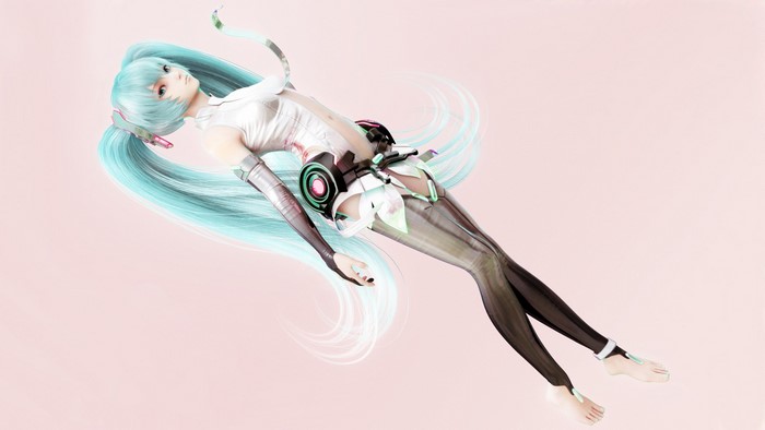 Hatsune Miku from Vocaloid