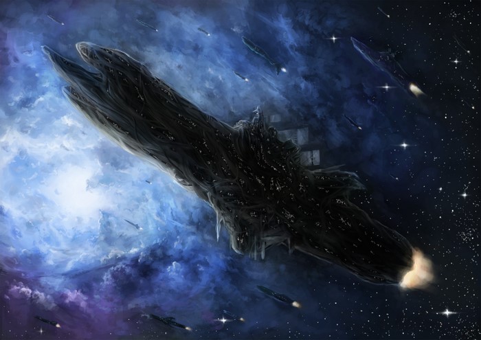 Technics Fantasy Ships Starship
