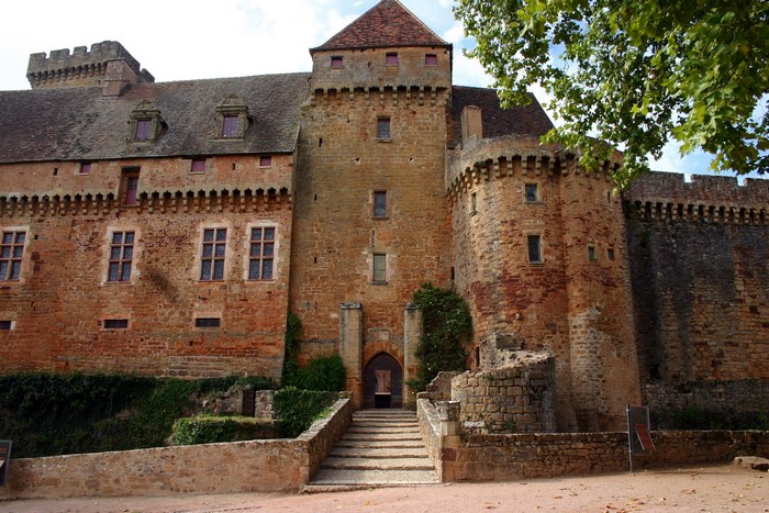 Castle Castelnau-Bretenoux, France