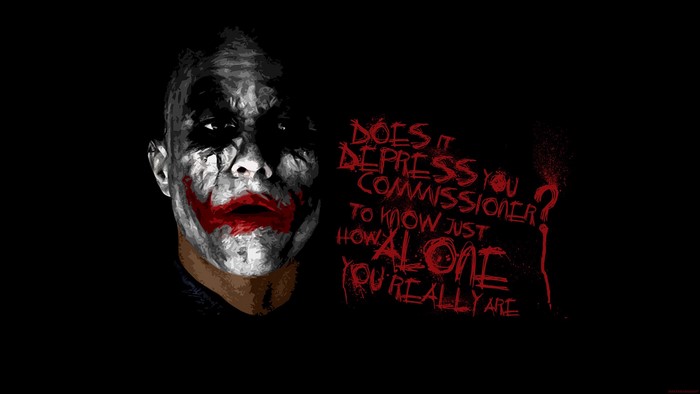 The Joker from The Dark Knight