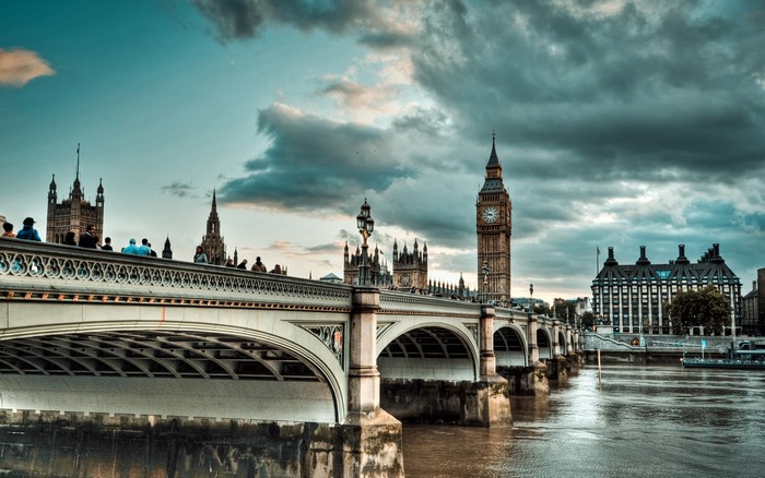 Big Ben and Westminster Bridge, London, United Kingdom