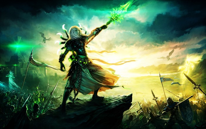 Heroes of Might and Magic VI battle scene