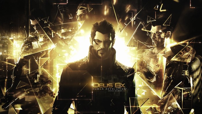Adam Jensen from Deus Ex: Human Revolution