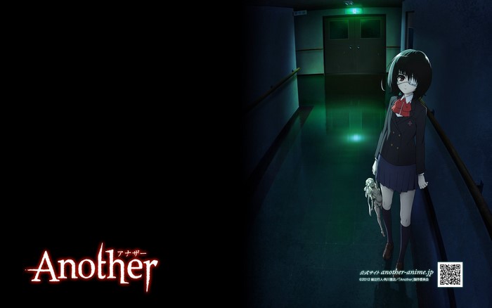 Another Anime Poster with Mei Misaki