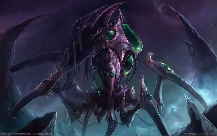 Protoss Dark Templar from StarCraft 2