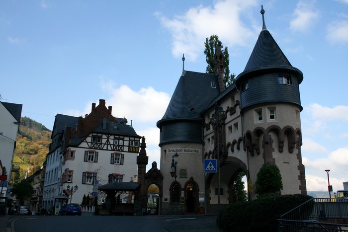 Historic buildings and a tower in Germany