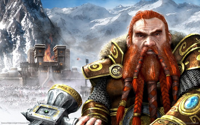 Dwarf Warrior from Heroes of Might and Magic V