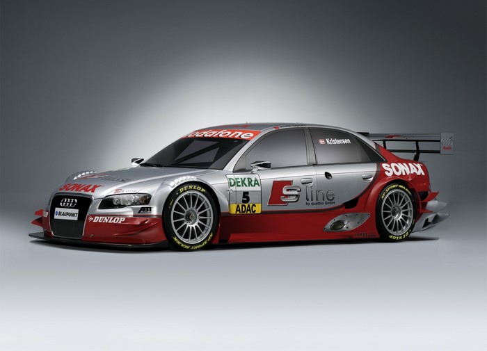 Audi S-Line DTM Race Car driven by Kristensen
