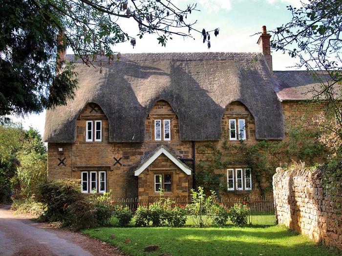 Thatched cottage in the United Kingdom