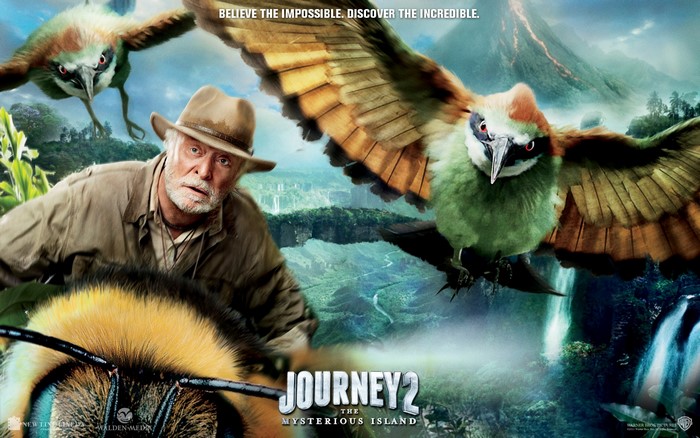 Journey 2: The Mysterious Island Movie Poster