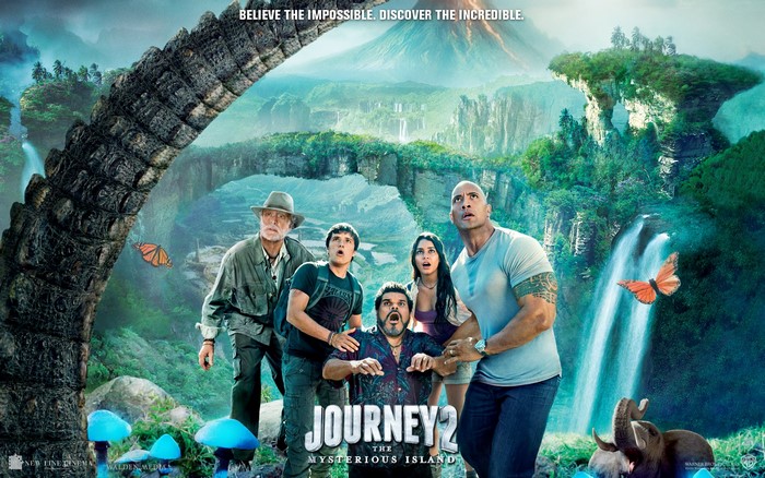 Journey 2: The Mysterious Island movie poster