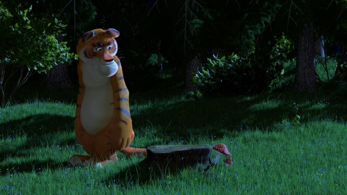 Tiger from Masha and the Bear