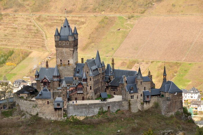 Reichsburg Cochem Castle in Germany